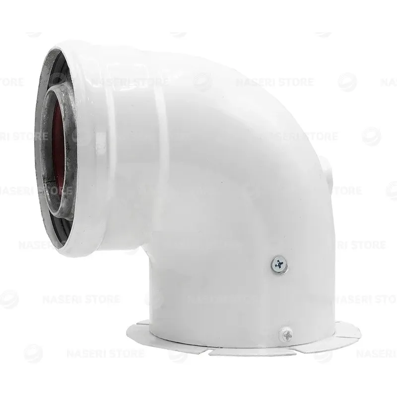 بررسی و خرید زانو دودکش دوجداره لورچ - فروشگاه ناصری