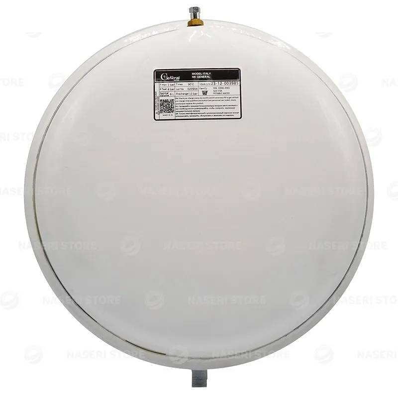 بررسی و خرید منبع انبساط 6 لیتری جنرال - فروشگاه ناصری