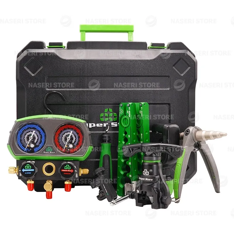 بررسی و خرید ست ابزار برودتی سوپر استار ST - 8P - فروشگاه ناصری