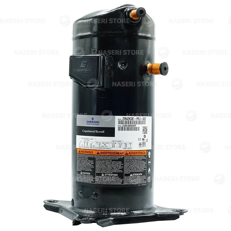 بررسی و خرید کمپرسور اسکرال ZR42 K3E PFJ Copeland - فروشگاه ناصری