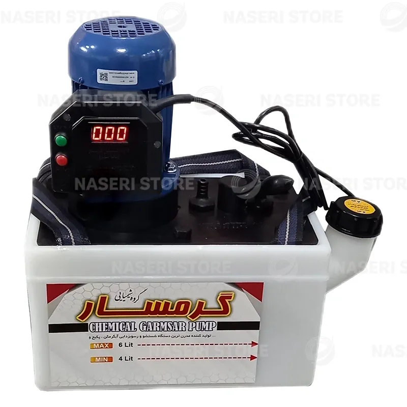 بررسی و خرید پمپ اسید شویی مستطیل گرمسار - فروشگاه ناصری