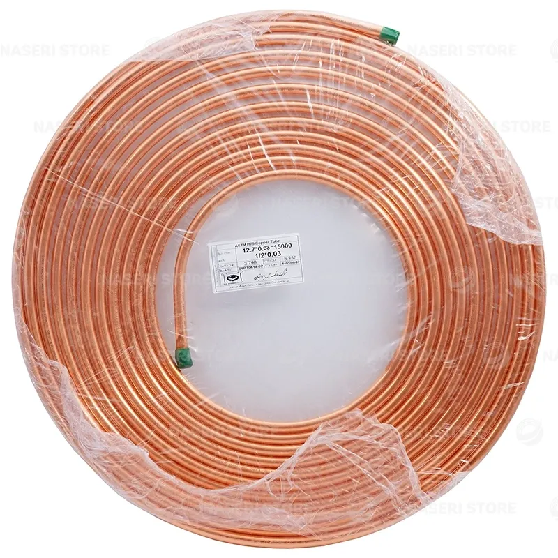 بررسی و خرید لوله مسی 12 - 63 بابک - فروشگاه ناصری