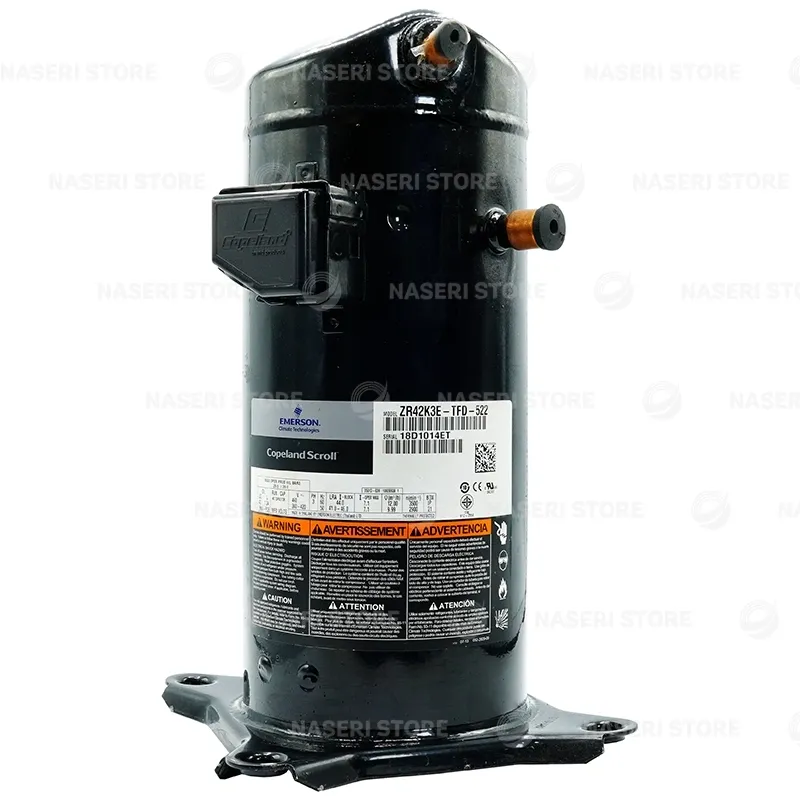 بررسی و خرید کمپرسور اسکرال ZR42 K3E TFD Copeland - فروشگاه ناصری