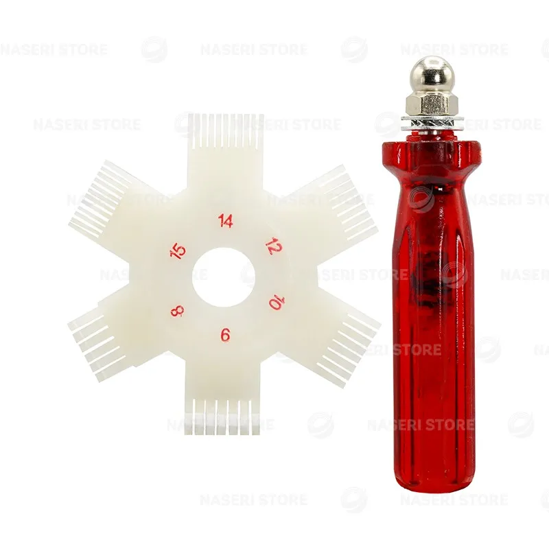 بررسی و خرید شانه فین پلاستیکی - فروشگاه ناصری