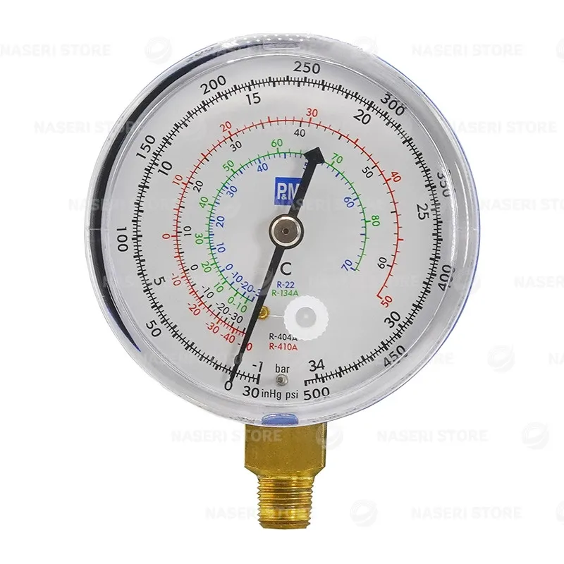 بررسی و خرید ساعت گیج آبی پی ام - فروشگاه ناصری